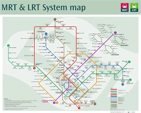 mrt map singapore 2021